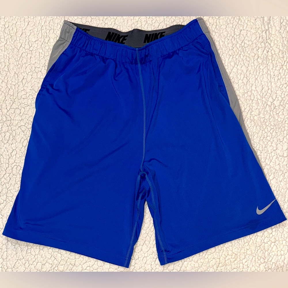 Nike Dri Fit Basketball Shorts - Blue - Men’s Large